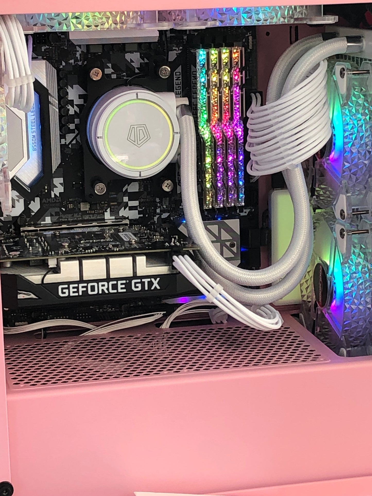 CUTE Panda OMG - The Panda Gaming Computer - Mint, Pink, Red, Black Color - Gaming PC