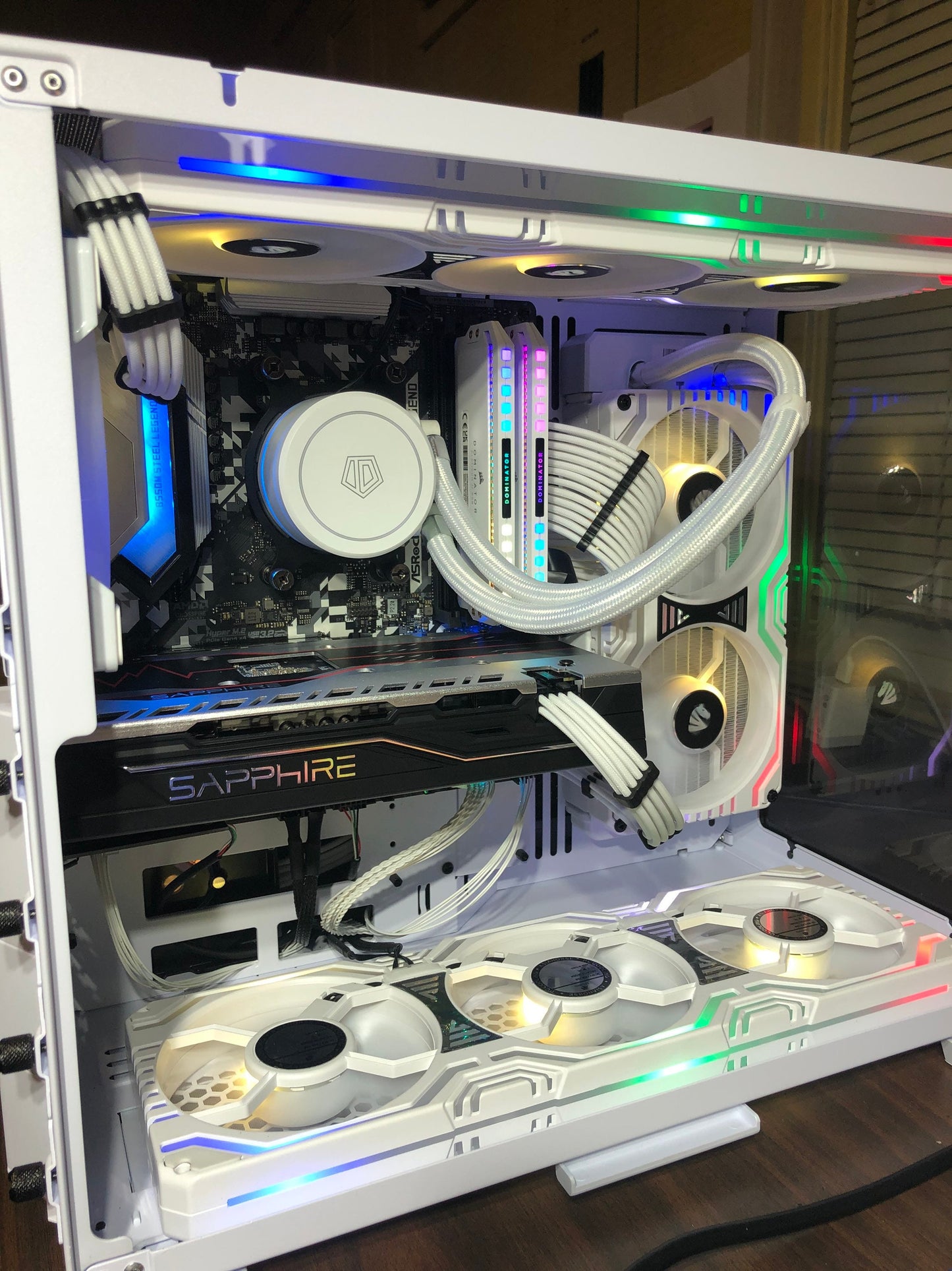 The Zuri ® - Prebuilt Gaming Computer In Micro Lian Li Case - White or Black PC