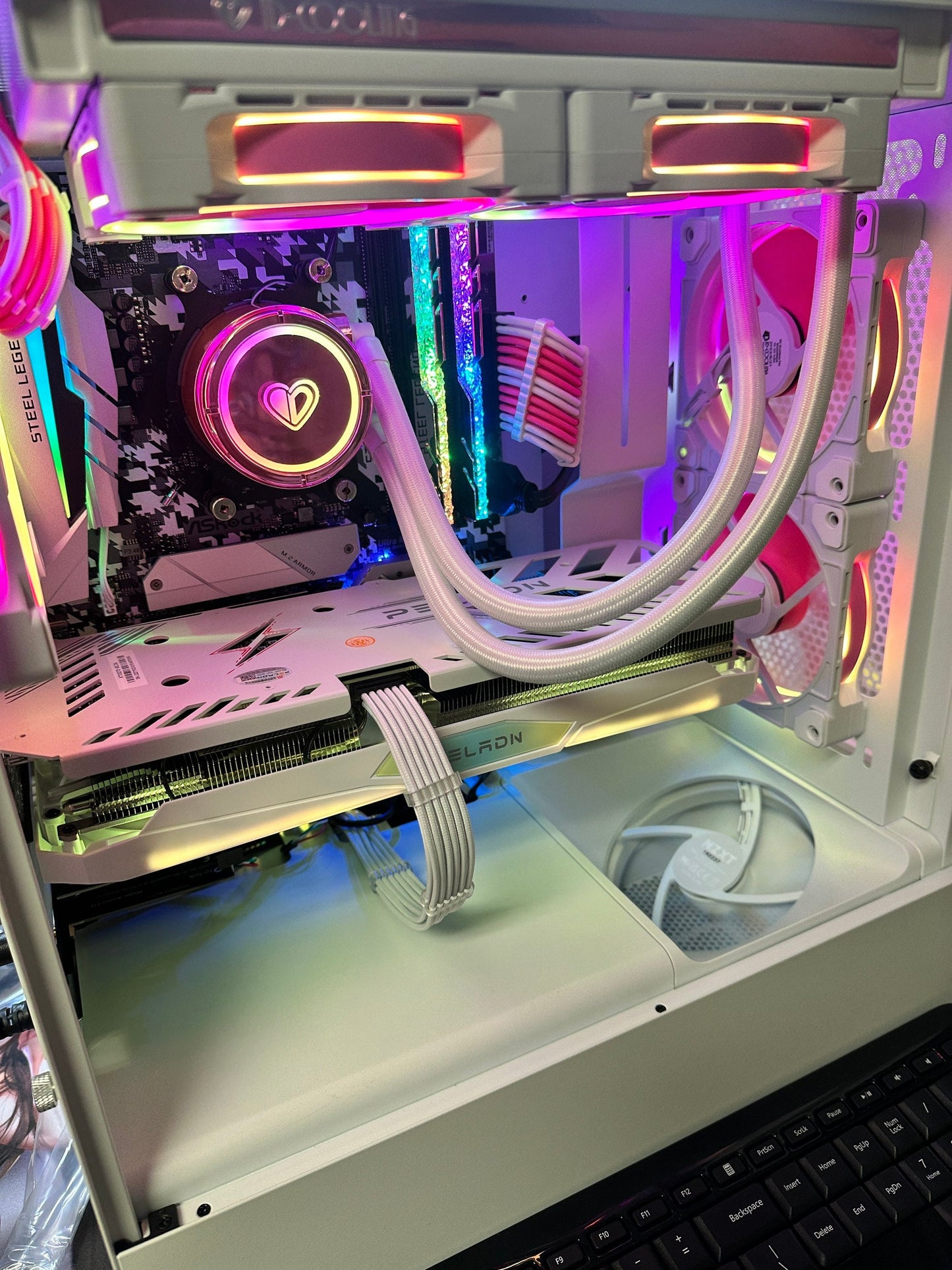 Ready To ship - Willow - The Mid sized Pre Built Gaming Computer - in an NZXT Flow Case - With RGB Streamers