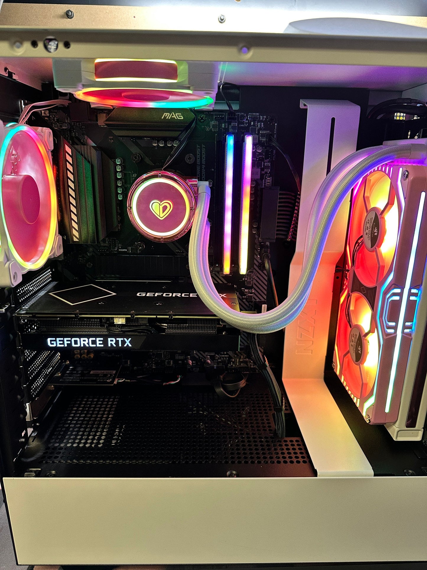 Ready To ship - Tatiana - Pre Built Gaming Computer - in a NZXT Case - With RGB Streamers