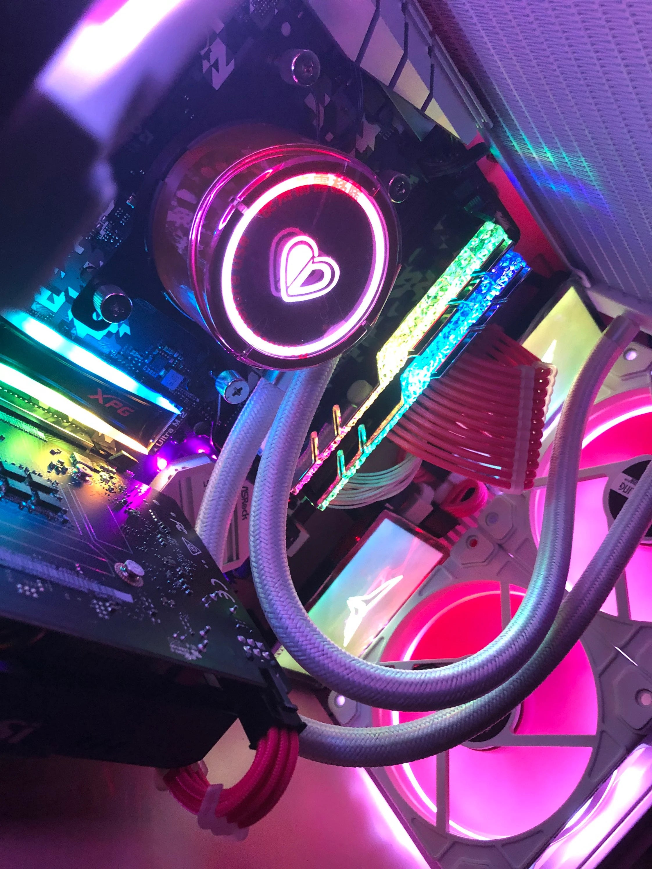 Pink Computer Python The Original Evelynne ® - The Pink Gaming Computer - Pink PC – Viridian ...