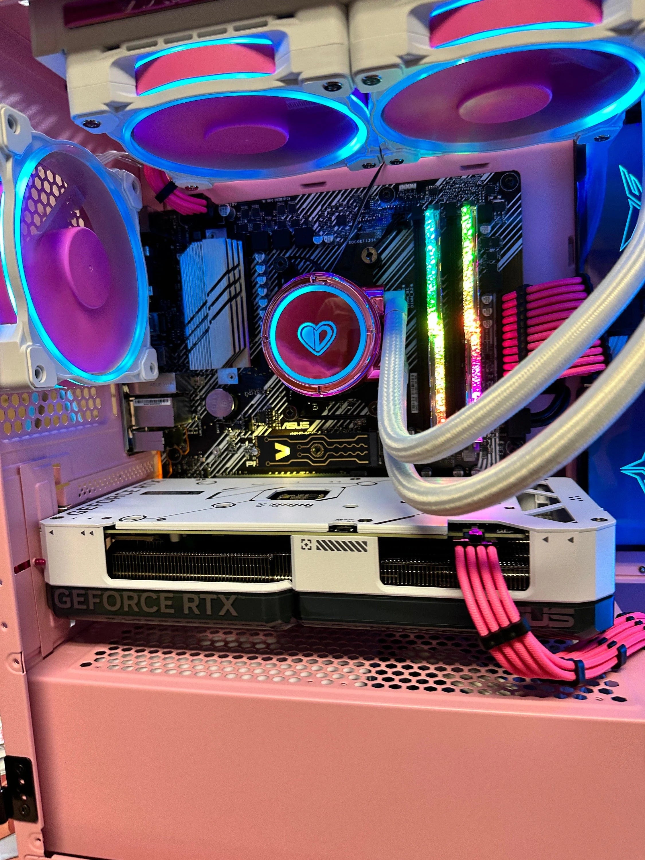 Pink Computer Gpu The Expert Evelynne ® - The Original Pink Gaming Computer – Viridian ...