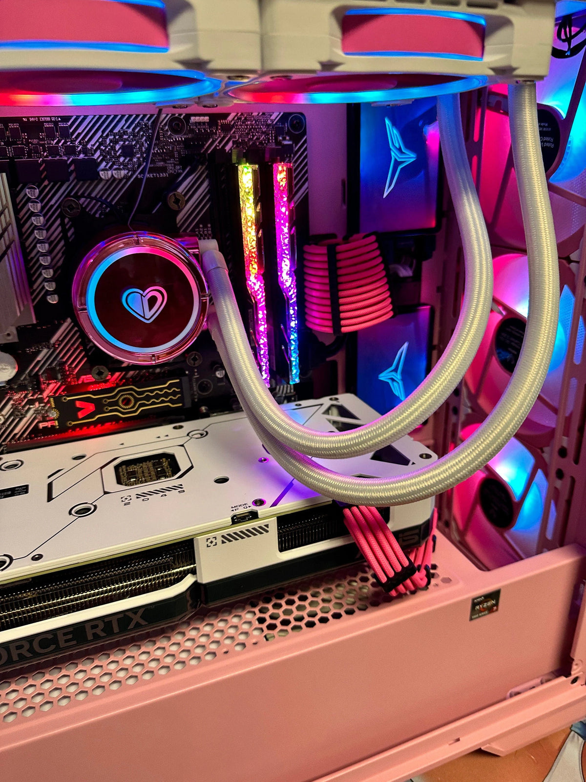 Pink Computer Gpu The Expert Evelynne ® - The Original Pink Gaming Computer – Viridian ...