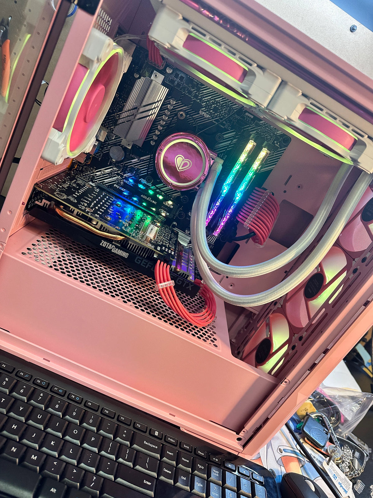 Kit Pc Roxo The Intermediate Evelynne ® - The Original Pink Gaming Computer ...