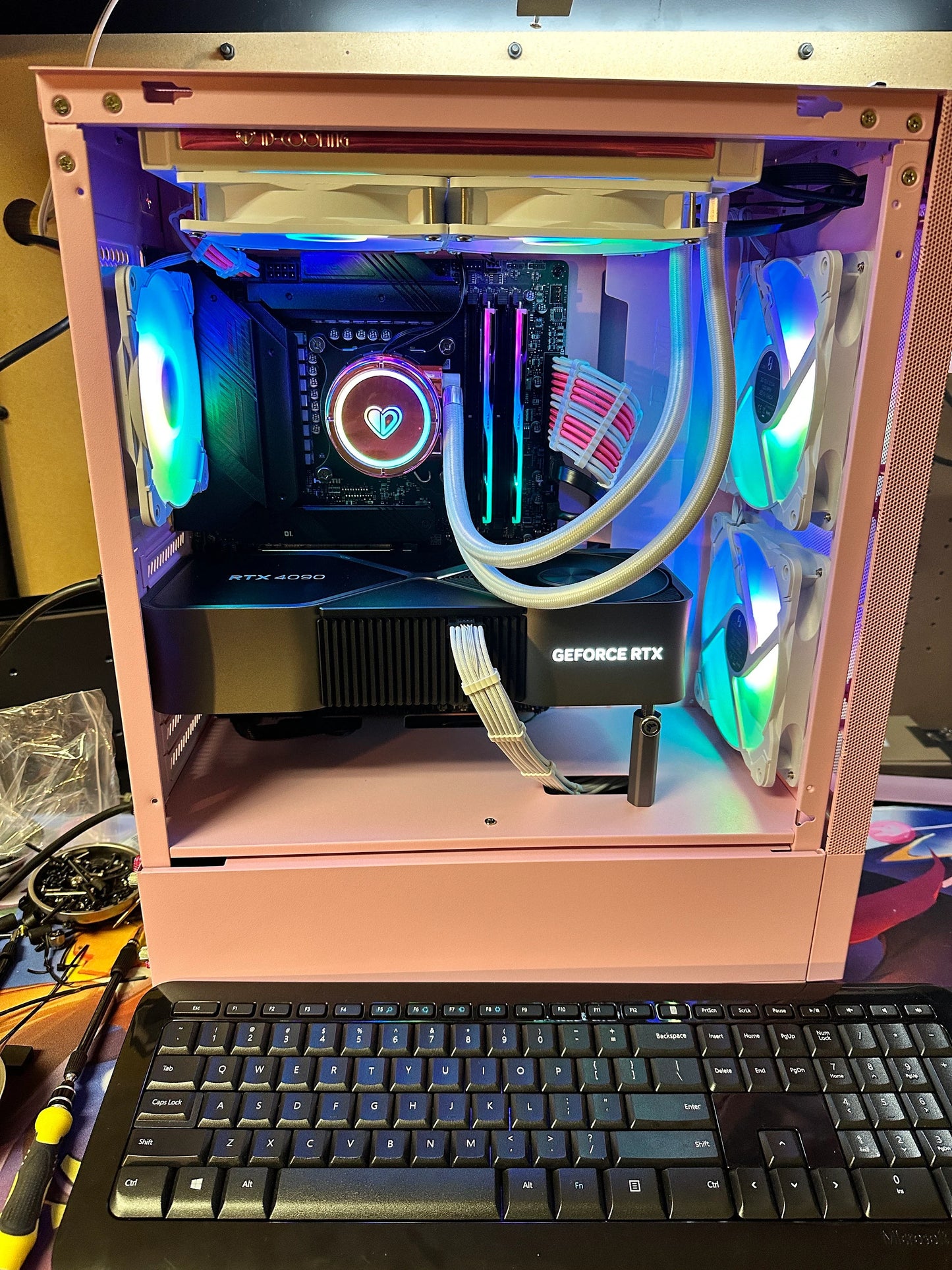 The Super Evelynne ® - The Original Pink Gaming Computer