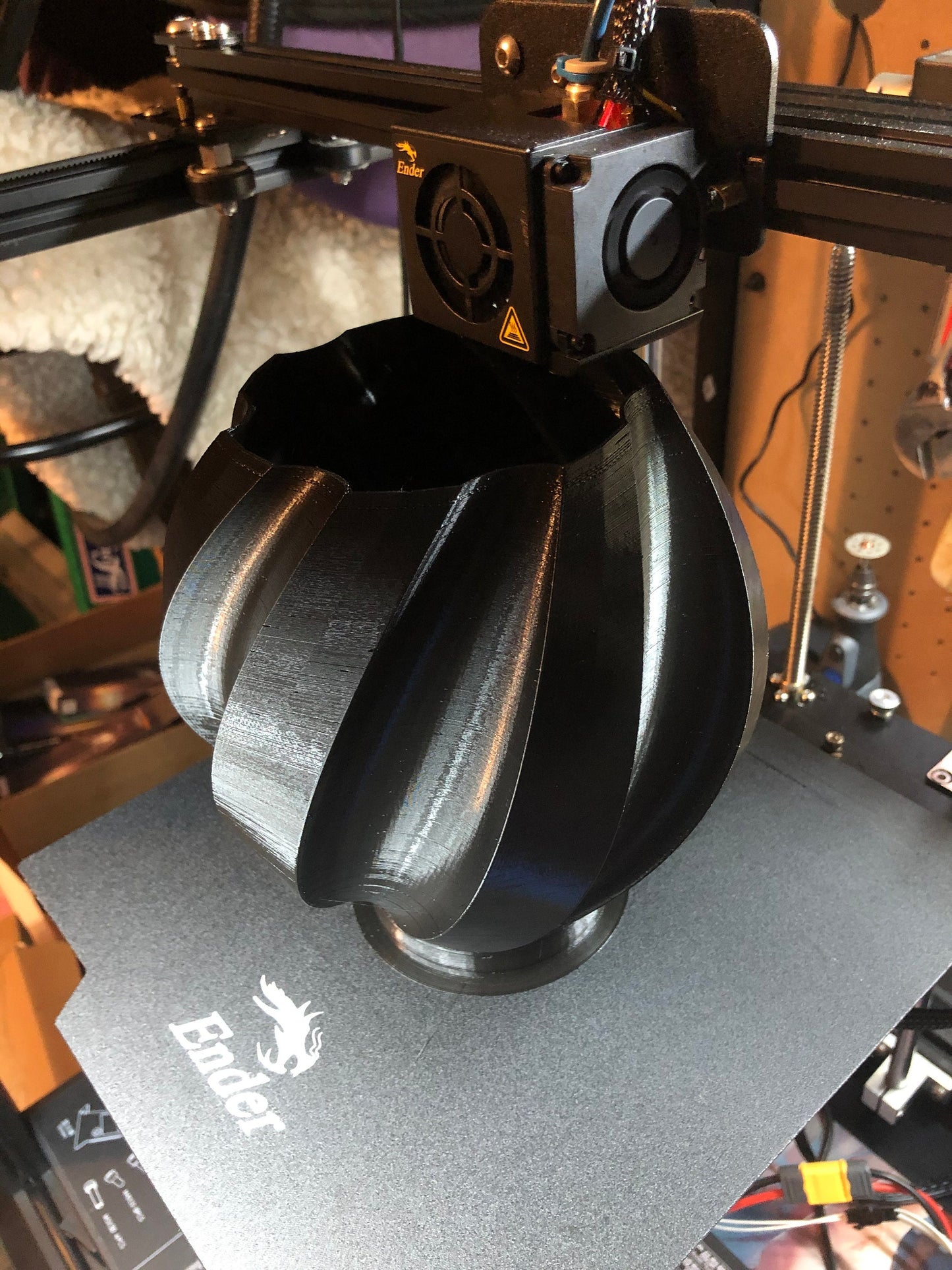 Vase / Make Up Holder / Tooth Brush Holder - 3D Printing Service in PLA plastic , send us the STL and we will print the color you would like