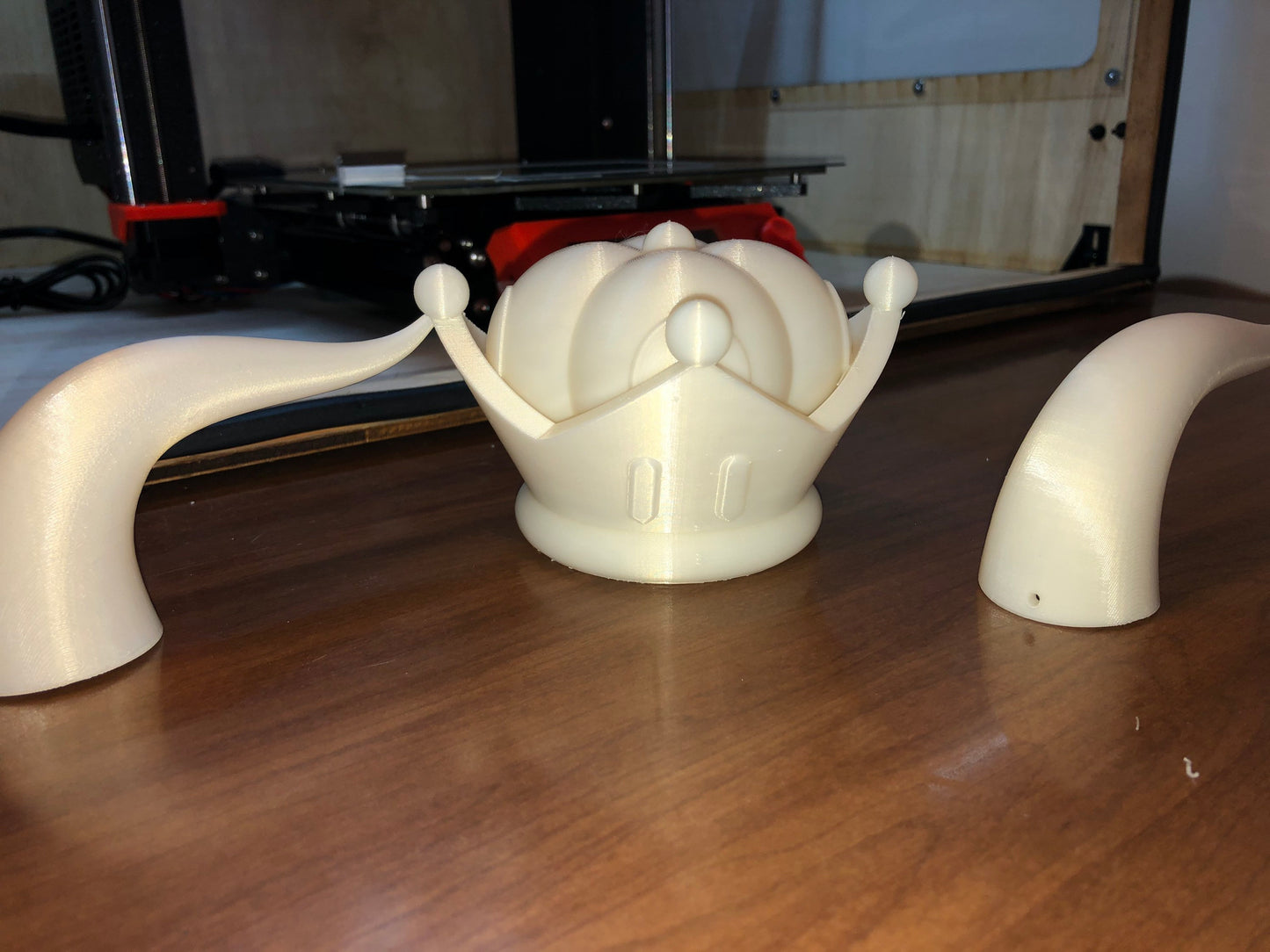 Mask or Helmet (Halloween / Dress Up or Cosplay) 3D Printing Service in PLA plastic - Custom Size & Color - Send us the STL -