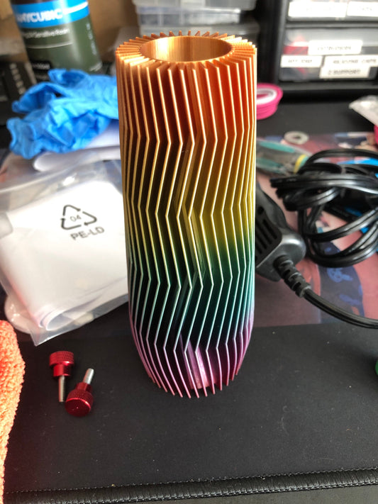Vase / Make Up Holder / Tooth Brush Holder - 3D Printing Service in PLA plastic , send us the STL and we will print the color you would like