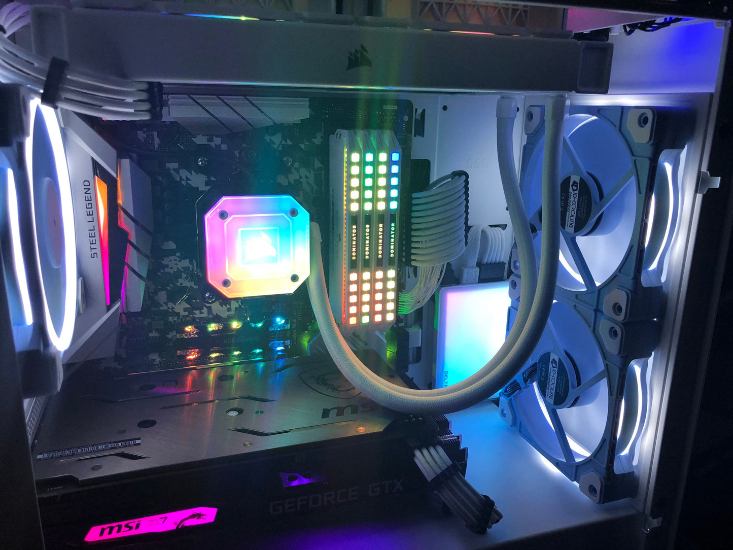 Kristen - The RGB SPECIAL - White Gaming Computer  - White PC