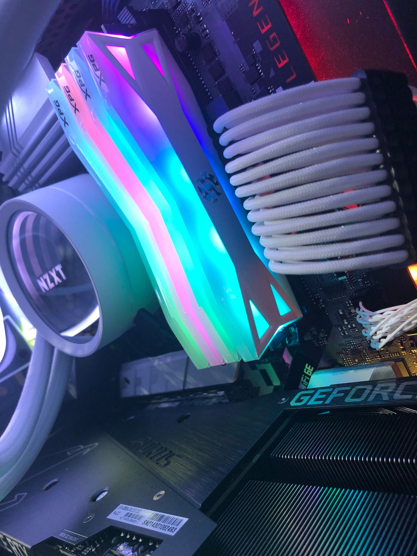 The Kendra - Pink & White Intel Gaming PC NZXT Custom Build PC for Gaming