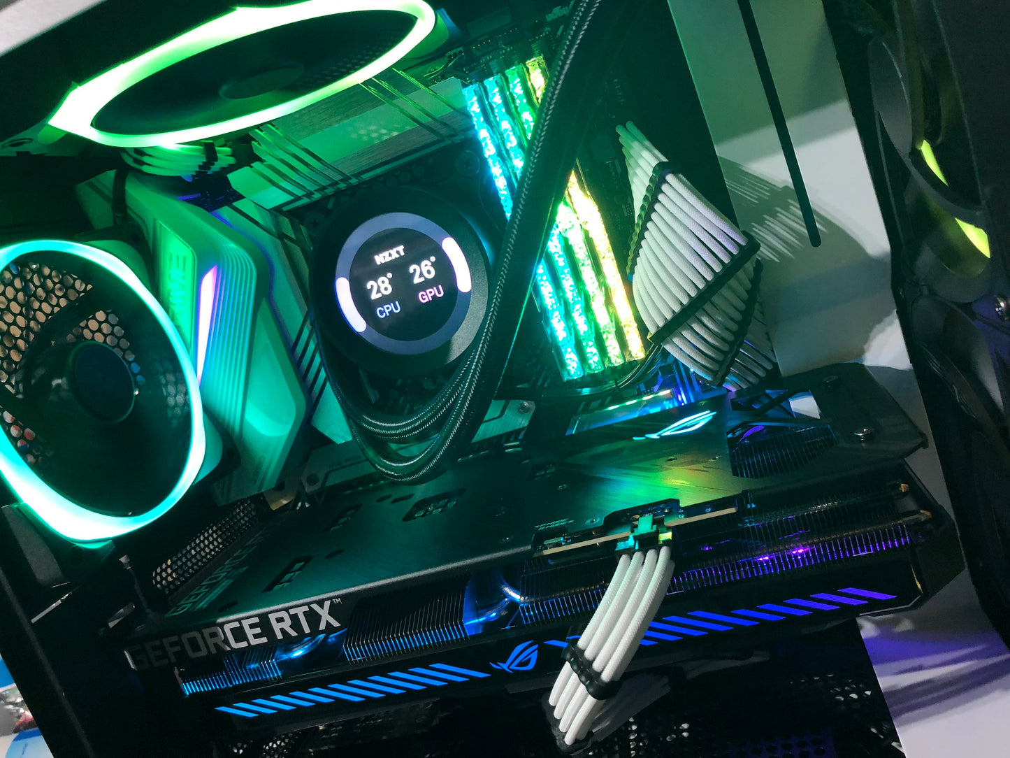 Sophia - NZXT Gaming Computer - Prebuilt Gaming PC - Mid Tower - Up to 3090 GPU