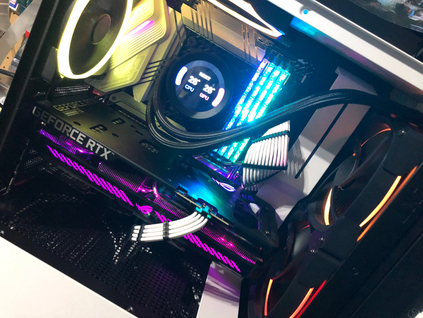 Sophia - NZXT Gaming Computer - Prebuilt Gaming PC - Mid Tower - Up to 3090 GPU
