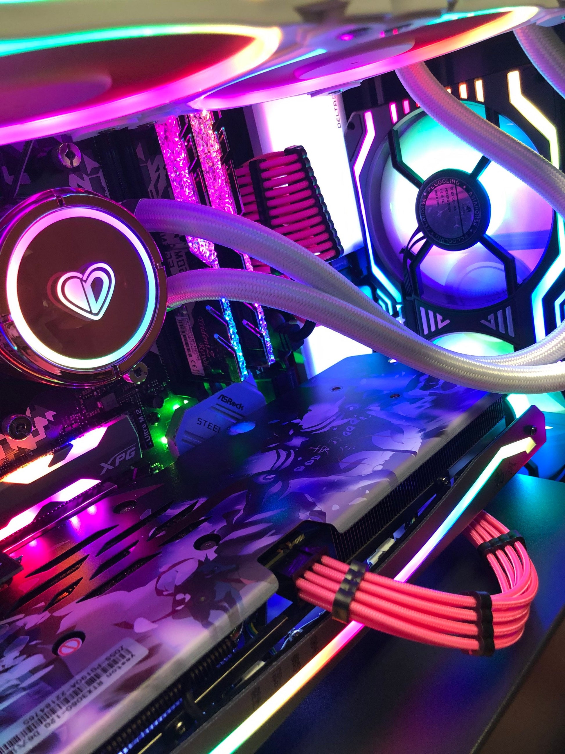 Original Evelynne ® in BLACK- The Pink Gaming Computer - Pink PC ...