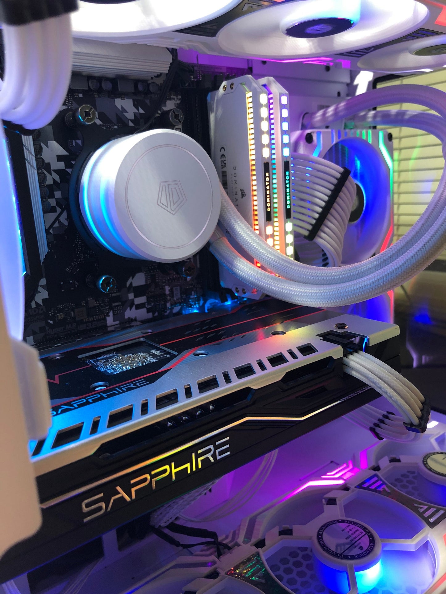 The Zuri ® - Prebuilt Gaming Computer In Micro Lian Li Case - White or Black PC