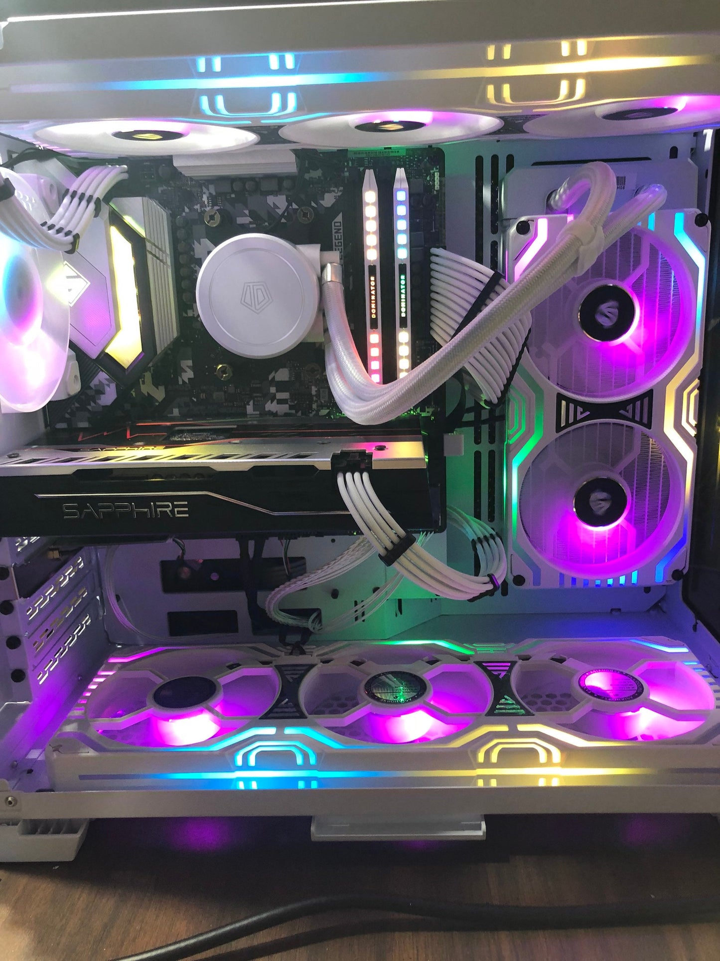 The Zuri ® - Prebuilt Gaming Computer In Micro Lian Li Case - White or Black PC