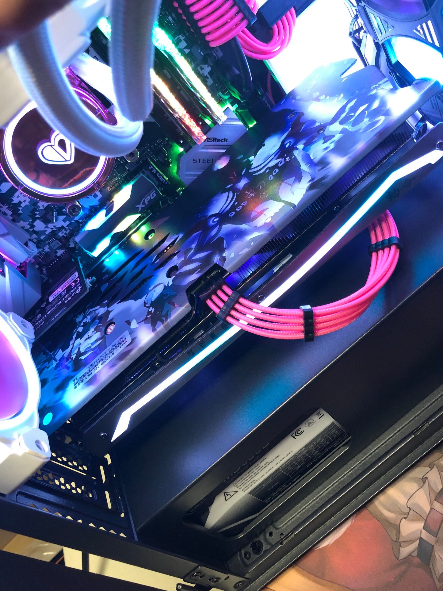 Original Evelynne ® in BLACK- The Pink Gaming Computer - Pink PC