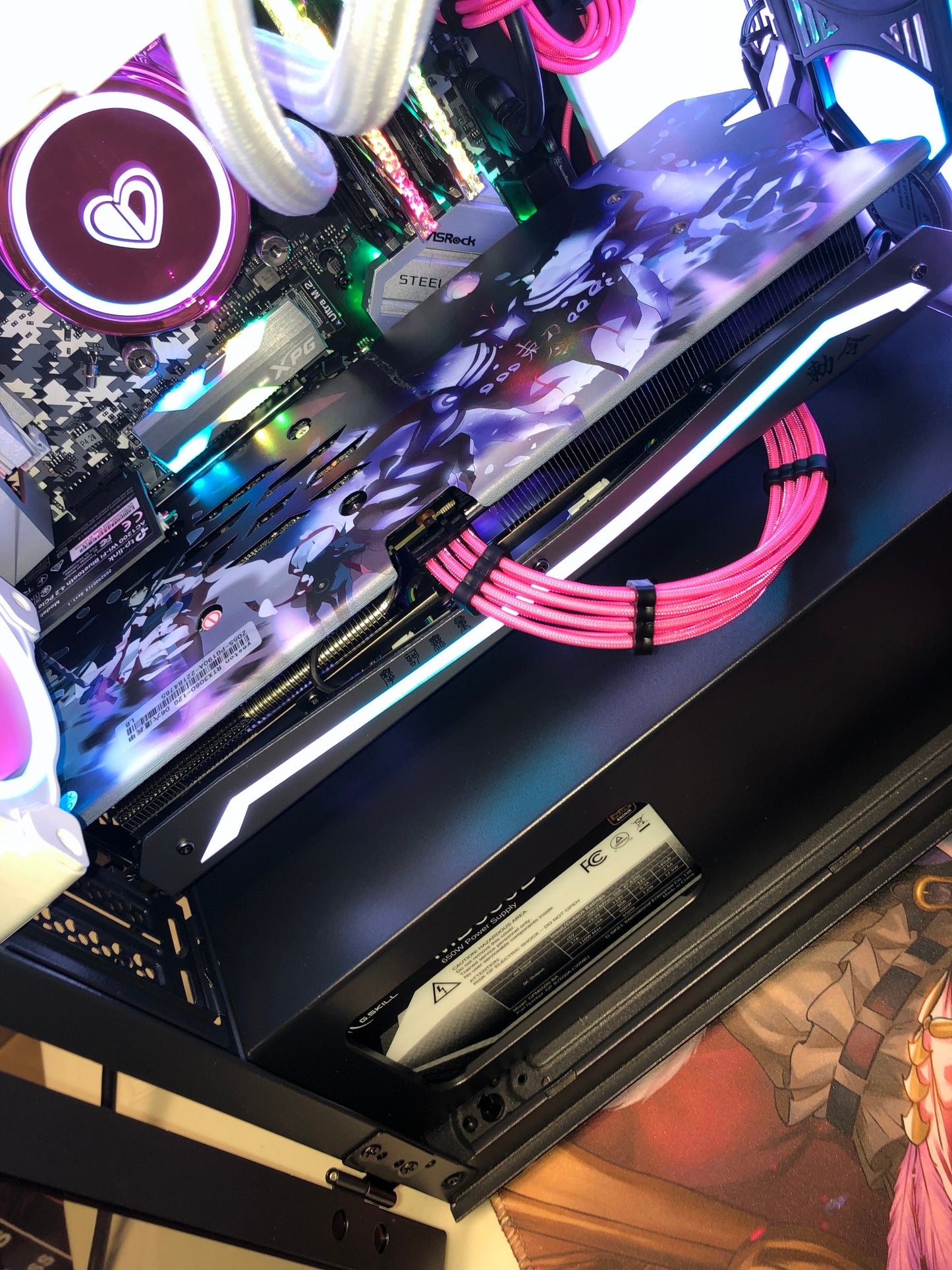 Original Evelynne ® in BLACK- The Pink Gaming Computer - Pink PC