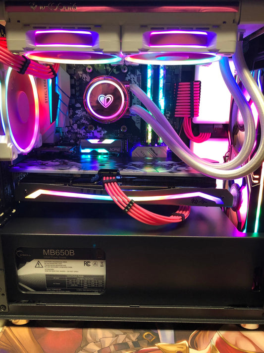 Original Evelynne ® in BLACK- The Pink Gaming Computer - Pink PC