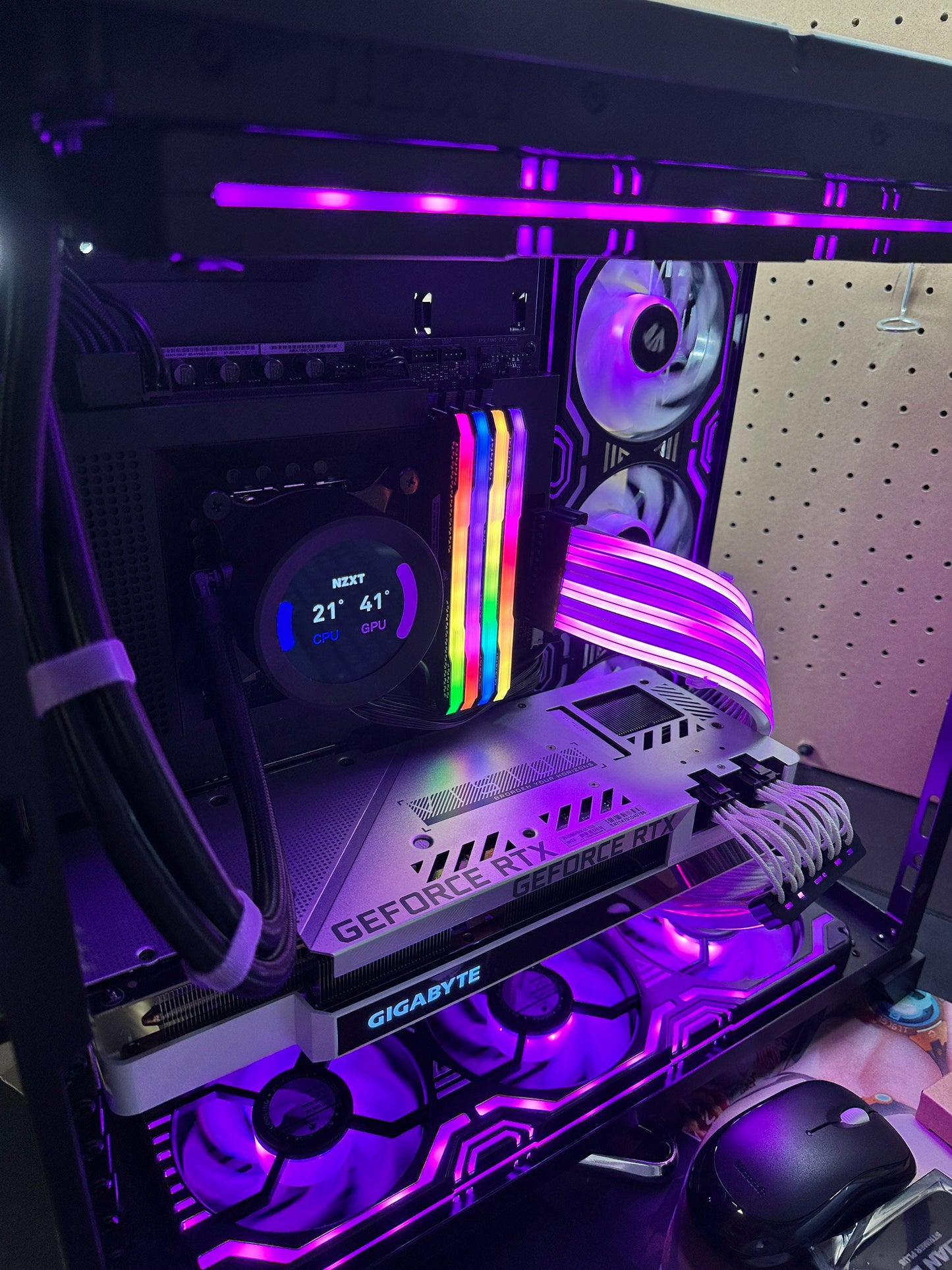 Olivia - Prebuilt Gaming PC - Intel I7 - Nvidia 3080 - Classy Deep Black with Vibrant RGB