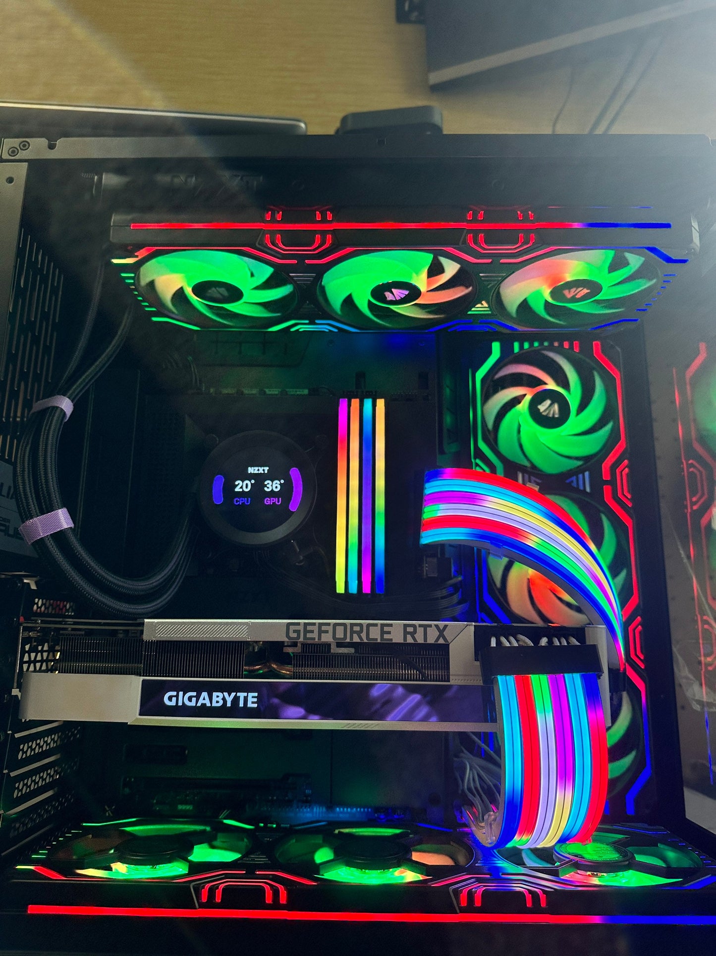 Olivia - Prebuilt Gaming PC - Intel I7 - Nvidia 3080 - Classy Deep Black with Vibrant RGB