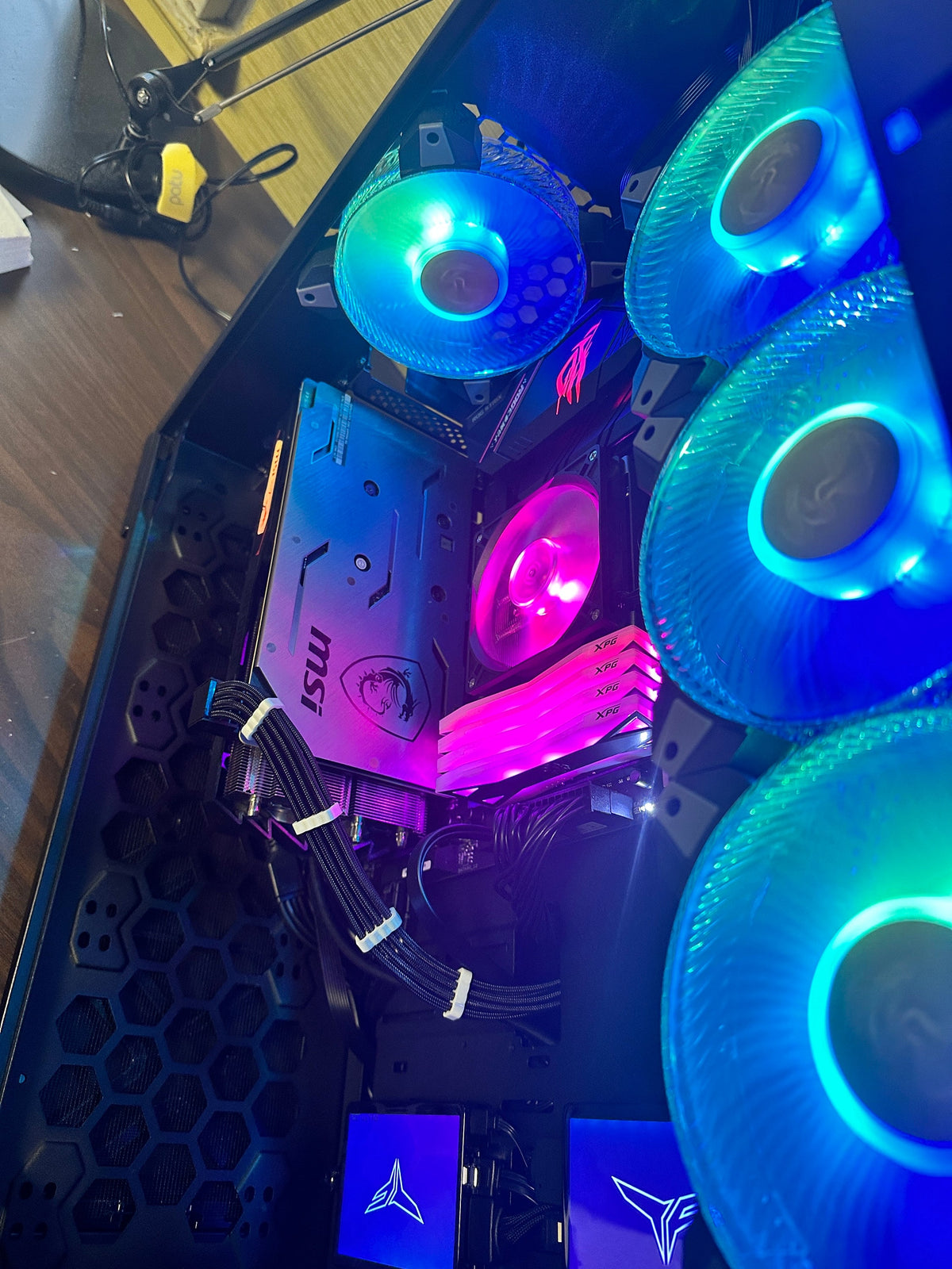 V Led Pattern Pc Case LED Front PC Case - Mid Sized Tower - Coming Soon!!! – Viridian ...