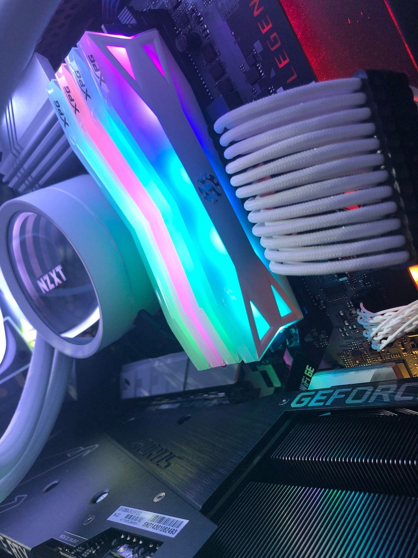 The Kendra - Pink and White Intel Gaming PC NZXT Custom Build PC for Gaming