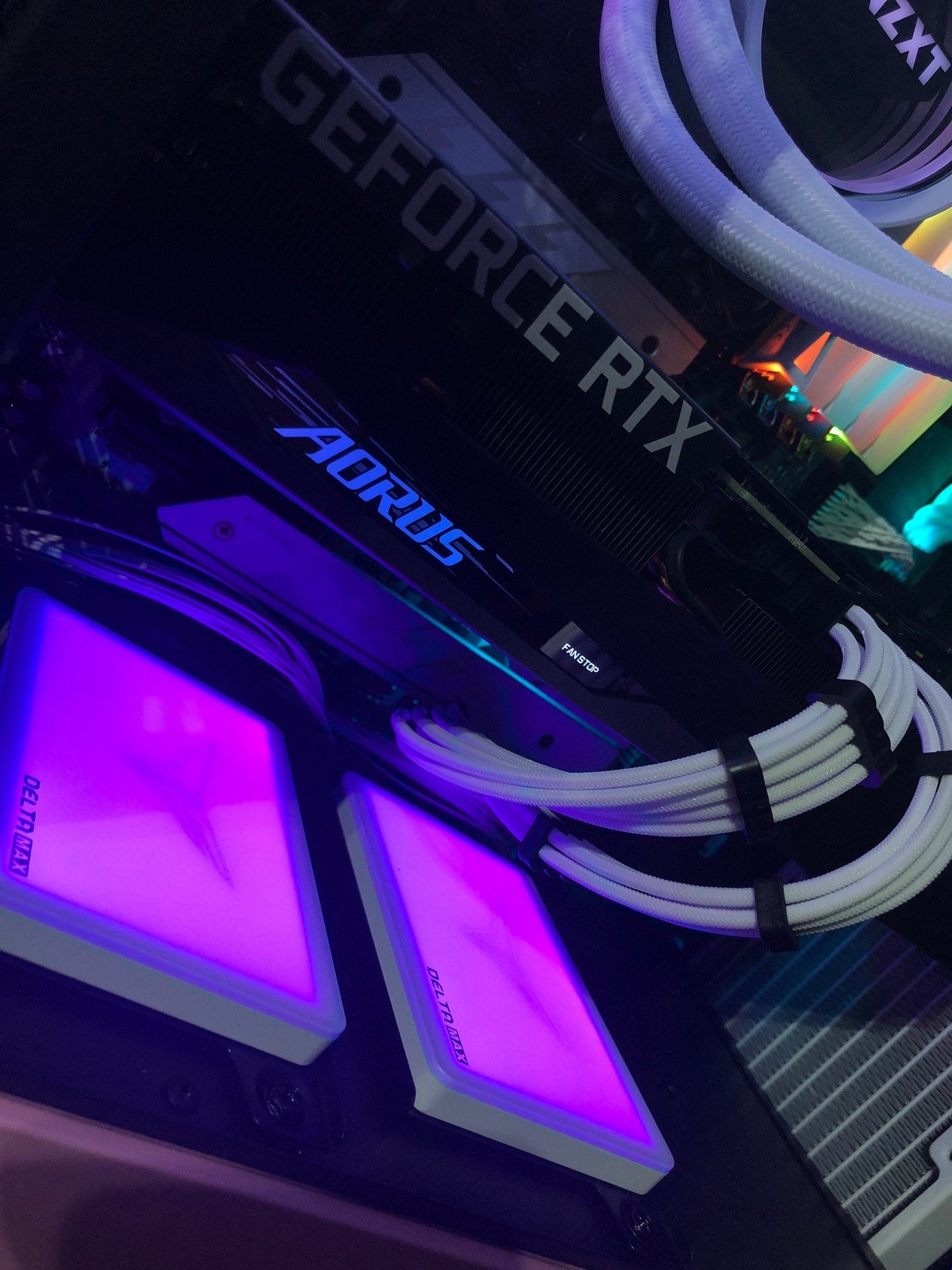 The Kendra - Pink and White Intel Gaming PC NZXT Custom Build PC for Gaming