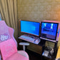 PRE ORDER - PINK GAMING MONITOR WITH OPTIONAL CAT EARS - PRE ORDER