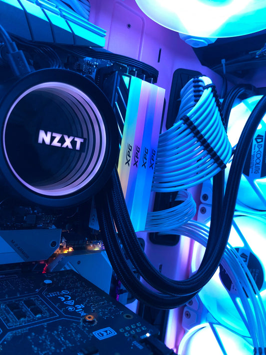 Pink Gaming PC NZXT Custom Build PC for Gaming